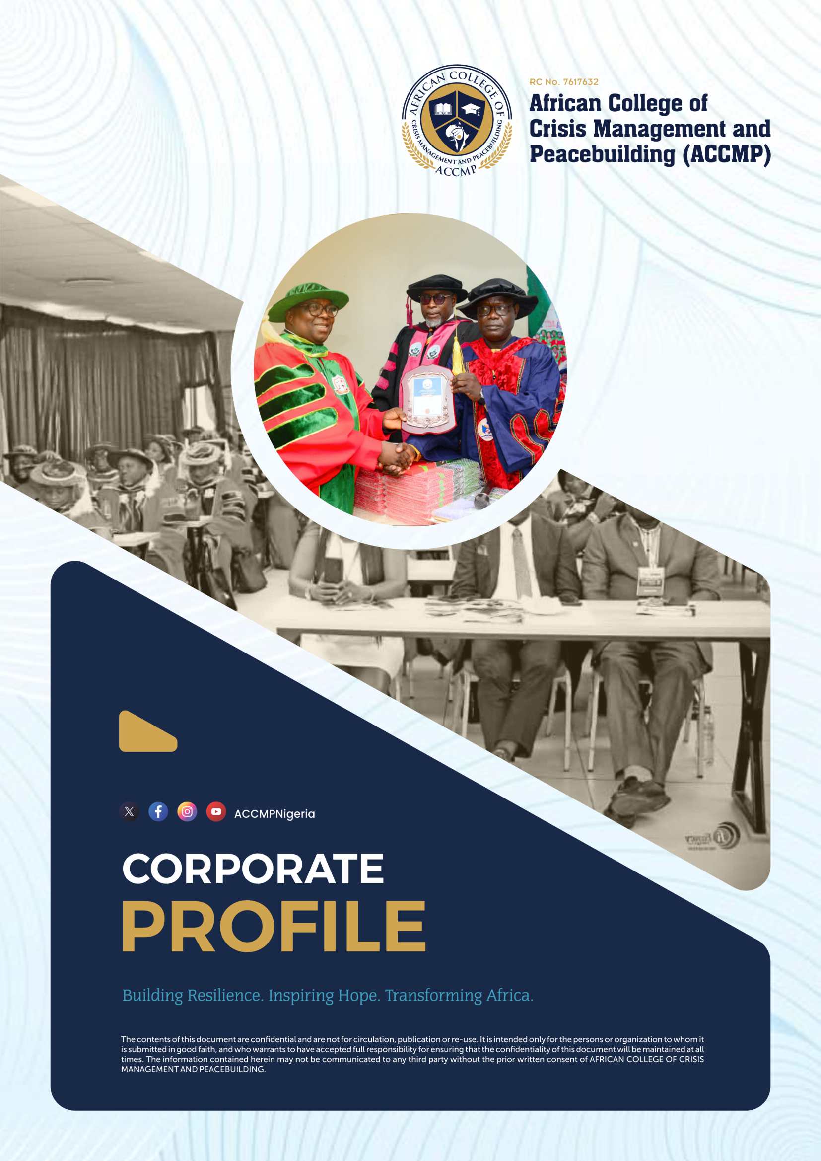 ACCMP Corporate Profile cover